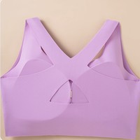 Soutien-gorge pour femmes Correcteur de posture Bralette Fermeture avant Soutien-gorge Fitness Gilet Push up Soutien-gorge Femme Plus Size Underwear Cross Back