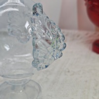 Bouteille de diffusion en verre en forme de pêche, artisanale, pour l'aromathérapie, idéale pour la décoration intérieure