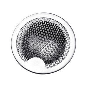 304 Stainless Steel Sink Filter 3.5 In Circle Anti Clogging Drain Mesh Kitchen Bathroom Use - Product Image 2
