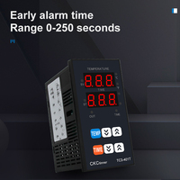 Thermostat numérique intégré TC3-401T 220V de type armoire avec affichage de la température et de la date