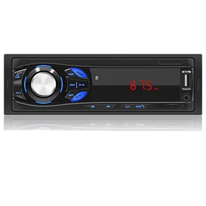 1030 12V güçlü evrensel araba MP3 çalar oto kompakt U Disk MP3 radyo çalar araba merkezi kontrolü için otomobil radyosu