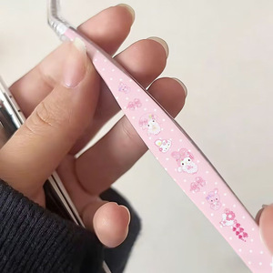 Pince à épiler mignonne My Melody 12,7 cm en acier inoxydable, outils d'artisanat pour le journaling DIY et les perles Perler - Product Image 1