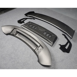 Panel Decorativo Trasero Vertical de Fibra de Carbono Seca para Actualización de Coche Estilo 2020-2024, Nuevo, Compatible con 911 992 - Product Image 5
