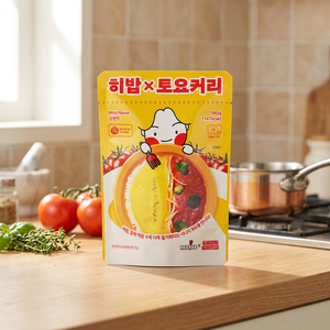 [TOYOCURRY] Plats coréens instantanés Toyo Curry, repas rapides et délicieux, saveur douce, 180g, certifié HACCP, pour enfants, YouTuber Hibab's - Product Image 3
