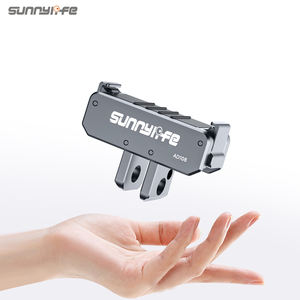 Adaptador Magnético de Liberación Rápida de Doble Dirección Sunnylife, Soporte de Metal para Cámara, Adaptador de 1/4\" para OSMO Nano/<span class=keywords><strong>Action</strong></span> 6 - Product Image 3