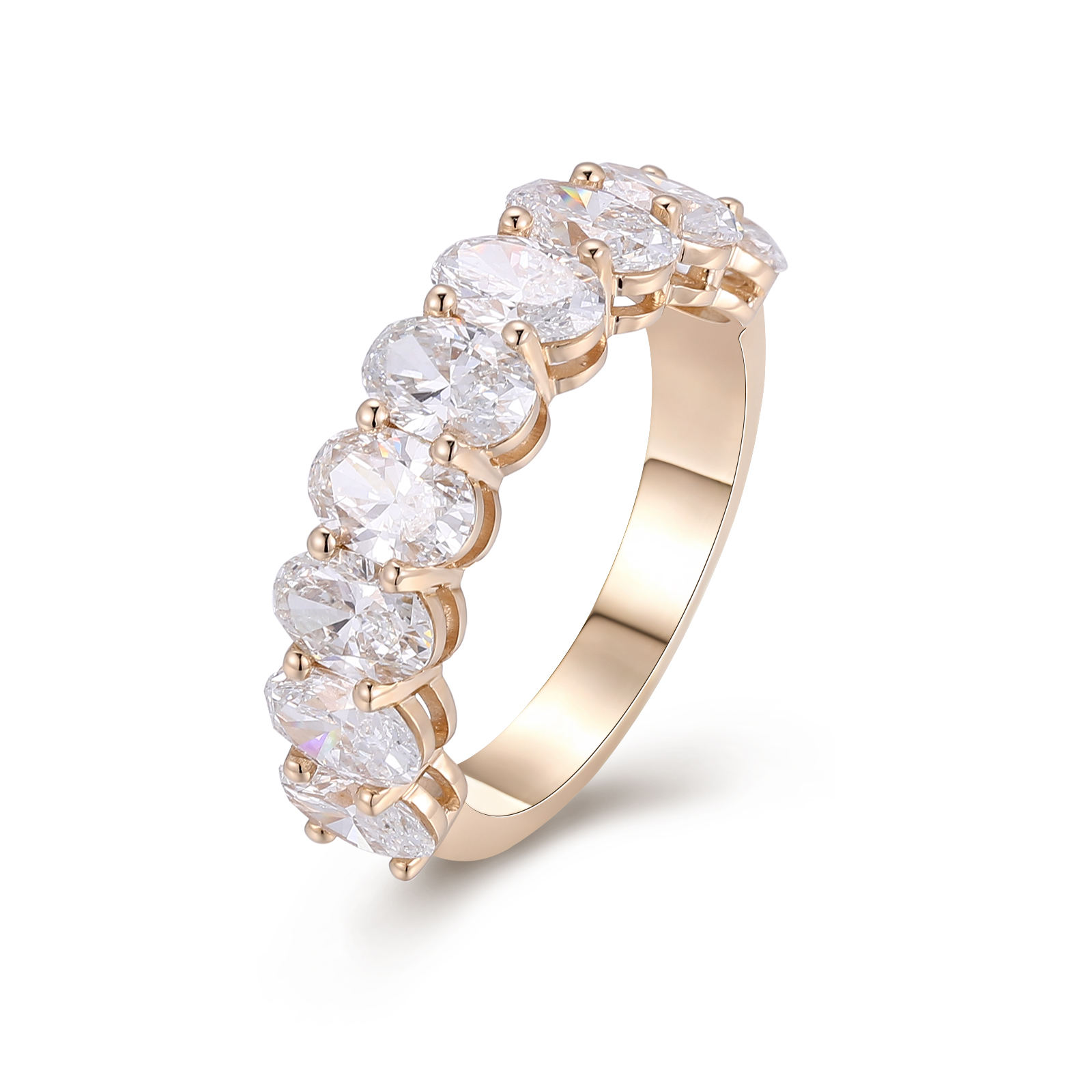 แหวนเพชร HTHP ทอง 14K