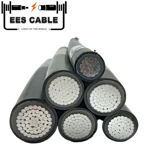 Single Core Power Cable 4/0 AWG Aluminum Power Cable XLPE PVC Insulation 1C LV NA2XY YJLV