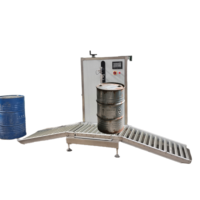 Produits en gros 200kg semi-automatique de pesage de l'eau huile gpl bouteille de gaz peinture tambour liquide machines de remplissage spécialisées