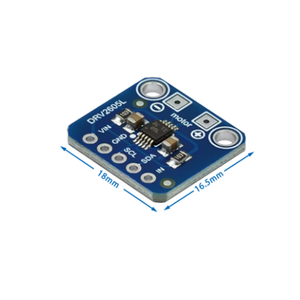 Módulo Controlador de Motor Háptico DRV2605L, Placa Controladora de Motor de Vibración con Buzzer, Herramientas de Desarrollo, DC 2-5V - Product Image 4
