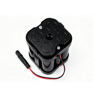 Caja de Batería Alcalina de 6V de Nuevo Estilo con Conector Redondo DC, Repuesto Compatible con Grifo Sin Contacto MB - Product Image 3