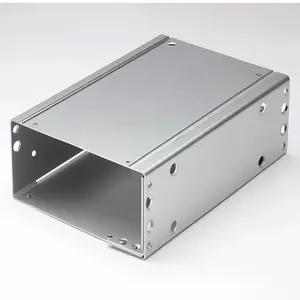 Découpe laser OEM personnalisée soudure boîte en aluminium boîtier en tôle pièces de traitement fabrication de tôle