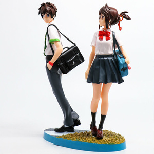 2 unids/set figura japonesa Kawaii tu <span class=keywords><strong>nombre</strong></span> Achibana Taki Miyamizu Mitsuha figura <span class=keywords><strong>DE</strong></span> ACCIÓN <span class=keywords><strong>DE</strong></span> Pvc para niños - Product Image 2
