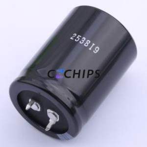 ตัวเก็บประจุแบบอิเล็กโทรไลต์อะลูมิเนียมแบบ Snap-in รุ่น 450MXH390MEFCSN30X40 ชนิด Through hole (THT) ขนาด D30xL40 มม. 390uF 20% 450V ขา 10 มม. - Product Image 2