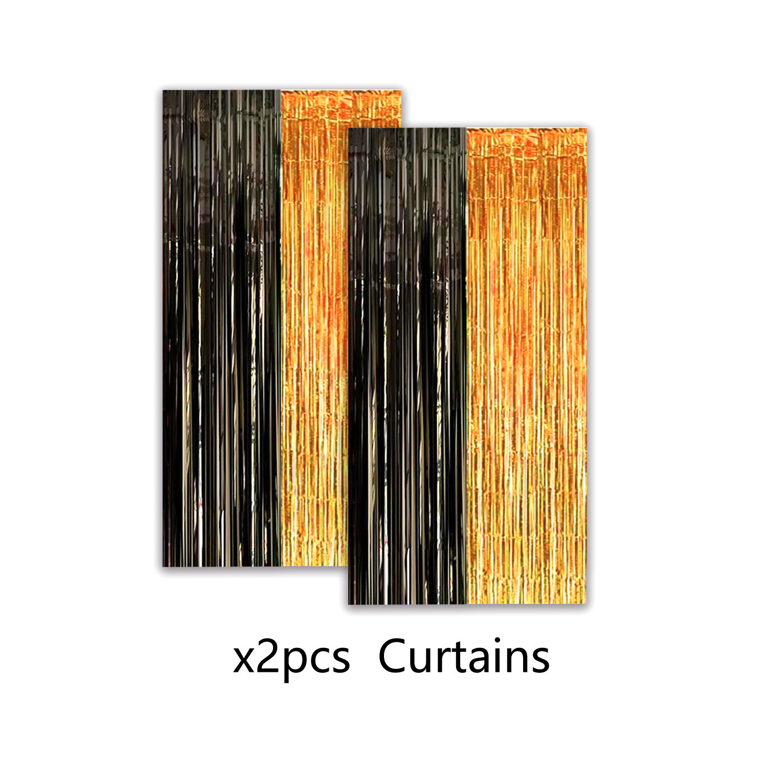 Black-Tassel Curtain