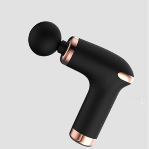 <b>Mini</b> Portable Electric Neck Massager Black USB Rechargeable 5 Gears <b>Vibration</b> Kneading Massage For Men And Women - Product Image 1