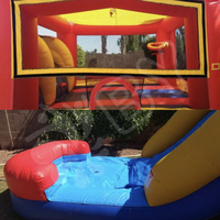 Château gonflable commercial pour enfants, jeux pour nourrissons, Peppa Pig, château gonflable avec toboggan, combo gonflable pour enfants