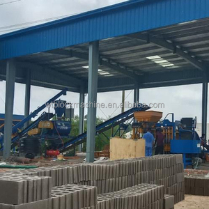 Gạch Máy Làm tự động QT4-15S lồng vào nhau lát máy bê tông rỗng khối máy làm từ Trung Quốc - Product Image 2