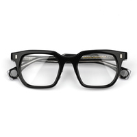 Lunettes optiques carrées vintage de luxe, monture en acétate assortie à la forme du visage en diamant, matériel à la mode pour hommes et femmes, vente en gros