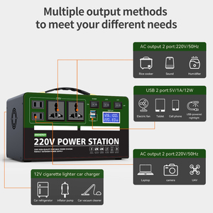 ซัพพลายเออร์ทองคำตลาดมาเลเซีย ขายส่ง 220V 1000W 240000mah PD36W กล่องพาวเวอร์สเตชั่นแบบพกพา ป้องกันไฟฟ้าลัดวงจร - Product Image 3
