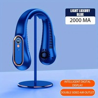 Ventilateur de cou portable rechargeable USB, nouveau design, vente chaude en gros d'usine, vêtements d'extérieur