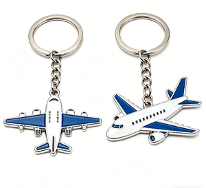 Custom Metal Enamel Vintage Car Key Chain Racing Car <b>Keyring</b> Silver <b>Ring</b> Chain Promotional Gift - Product Image 3