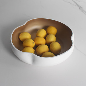 Plateau à chocolat en céramique de luxe moderne, <span class=keywords><strong>design</strong></span> Apple, plateau de présentation de fruits et de sucreries, plateau multifonctionnel, décoration de table, décoration de la maison, Ramadan - Product Image 5