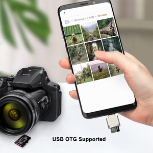 USB C Adapter & kết nối cho Micro <span class=keywords><strong>SD</strong></span> Đầu đọc thẻ Loại C TF Bộ nhớ đầu đọc thẻ cho Macbook cho Galaxy điện thoại - Product Image 5