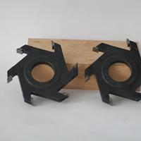 Fraise à rainurer en carbure de tungstène à 4 dents pour panneaux de porte en bois massif, fraise à découper le hêtre, pour machine de fraisage vertical quatre faces