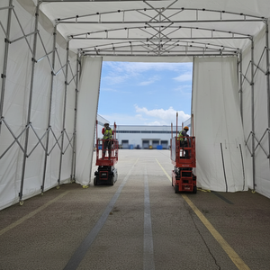 Nouvelle Tente Rétractable Amovible à Structure en Acier pour Auvent <span class=keywords><strong>de</strong></span> Voiture, Barbecue, Exposition, Utilisation Extérieure, Coulissante - Product Image 2