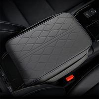 Coussin d'accoudoir de voiture en mousse à mémoire de forme, cuir Nappa ergonomique, coussin d'extension de hauteur, poche latérale antidérapante, pour BMW Toyota Honda