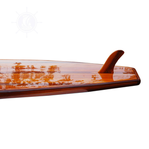 Kayak/Canoë en bois et fibre de verre artisanal, non gonflable, 4 m, pour 1 personne, planche de surf, planche à pagaie, pente incluse, pêche - Product Image 2