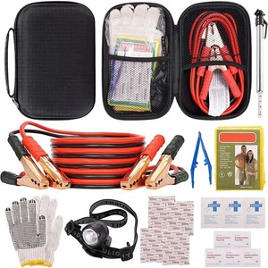 Kit d'urgence automobile multifonctionnel transfrontalier le plus vendu, en aluminium cuivré, pour assistance en voiture - Product Image 2