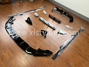 Aero Kit Spoiler Diffuseur Arrière CS Style Front Splitter Lip Max Side Skirt Mirror Cover pour <span class=keywords><strong>Golf</strong></span> MK7 <span class=keywords><strong>7</strong></span>.5 - Product Image 3