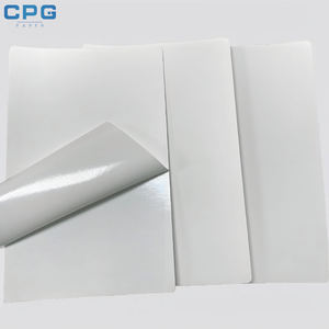 Papier autocollant fluorescent en rouleau géant, matériau 80 g/m² brillant, feuilles de papier adhésif pour étiquettes, vente en gros d'usine - Product Image 1