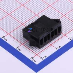 HX25022-6P Housing (Wire-to-Board / Wire-to-Wire) P=2.5mm Connector 1x6P 2.5mm 1 6 - Product Image 2
