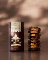 Biscuits Biscuit Télescope Boîtes Art Papier Cylindre Emballage pour Chocolat Bonbons Snack Alimentaire Personnalisé Imprimé En Gros