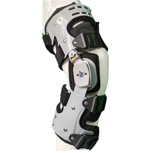 סד ברך מתכוונן ופונקציונלי מסגסוגת אלומיניום HS OA עם צירים, לתמיכה ברגל, הקלה על כאבים ב-PCL/<span class=keywords><strong>LCL</strong></span>/MCL, מידה אוניברסלית - Product Image 4