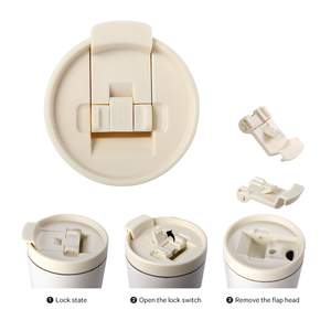 Vaso aislado al vacío <span class=keywords><strong>de</strong></span> doble pared Premium <span class=keywords><strong>de</strong></span> 14oz, taza <span class=keywords><strong>de</strong></span> café a prueba <span class=keywords><strong>de</strong></span> fugas Everich ODM con tapa abatible desmontable, taza <span class=keywords><strong>de</strong></span> vacío sin BPA - Product Image 2