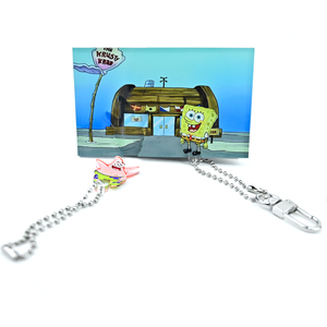 Custom Acrylic Couple Key Chain Holder Wall Prevent Loss Cartoon Key Pendant Lover Cute <strong>Keychain</strong> Accessories - Product Image 6