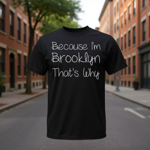 Camiseta negra unisex para adultos con nombre personalizado de cumpleaños de Brooklyn - Product Image 3