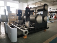 Unidad de Presurización de Agua Municipal Inteligente IoT de 3 Cámaras, Sin Presión Negativa, de 1-10m/h, de Acero Inoxidable 304, de 600kg, para Viviendas