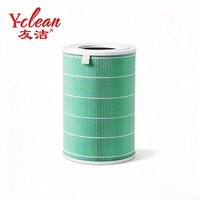 Filter Silinder Hepa Pabrik Cina Baru, Filter Karbon Aktif H13, Menghilangkan VOC, Pengganti Filter untuk Pemurni Udara