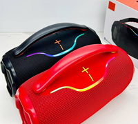 Pabrik Speaker Nirkabel Portabel Luar Ruangan OEM/ODM Logo Kustom Pesta Luar Ruangan Mini Xtrerm Pencahayaan RGB