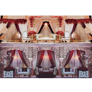 Escenario de boda de bollwood, escenario de boda canadiense de EE. UU. - Product Image 1