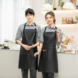 Best Seller High Quality PU <b>Waterproof</b> Coating <b>Apron</b> PVC and Pu Material for Cleaning in Commercial Food Use for Children - Product Image 2