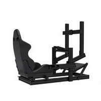 Simulateur de course de haute qualité, châssis en aluminium 4080, simulation de conduite, simulation de course automobile, produit de divertissement sportif