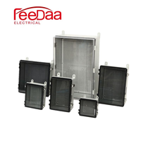 Boîtier de jonction électrique IP65 66 67 en ABS, boîtier pour instruments électroniques, boîtier en plastique étanche pour appareil extérieur