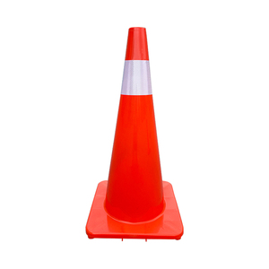 700 PVC Traffic <b>Cone</b> 28 Inch Reflective Plastic Warning <b>Cone</b> Street <b>Road</b> Safety Traffic Control <b>Cone</b> - Product Image 5