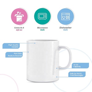 แก้วเซรามิกสีขาวขายส่งระเหิด - Product Image 6