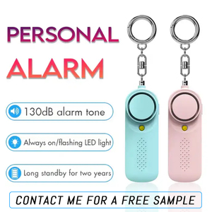 Alarma DE EMERGENCIA Dispositivo de autodefensa portátil 130 Db Alarma compacta personal Llavero Alarma de autodefensa fuerte - Product Image 3